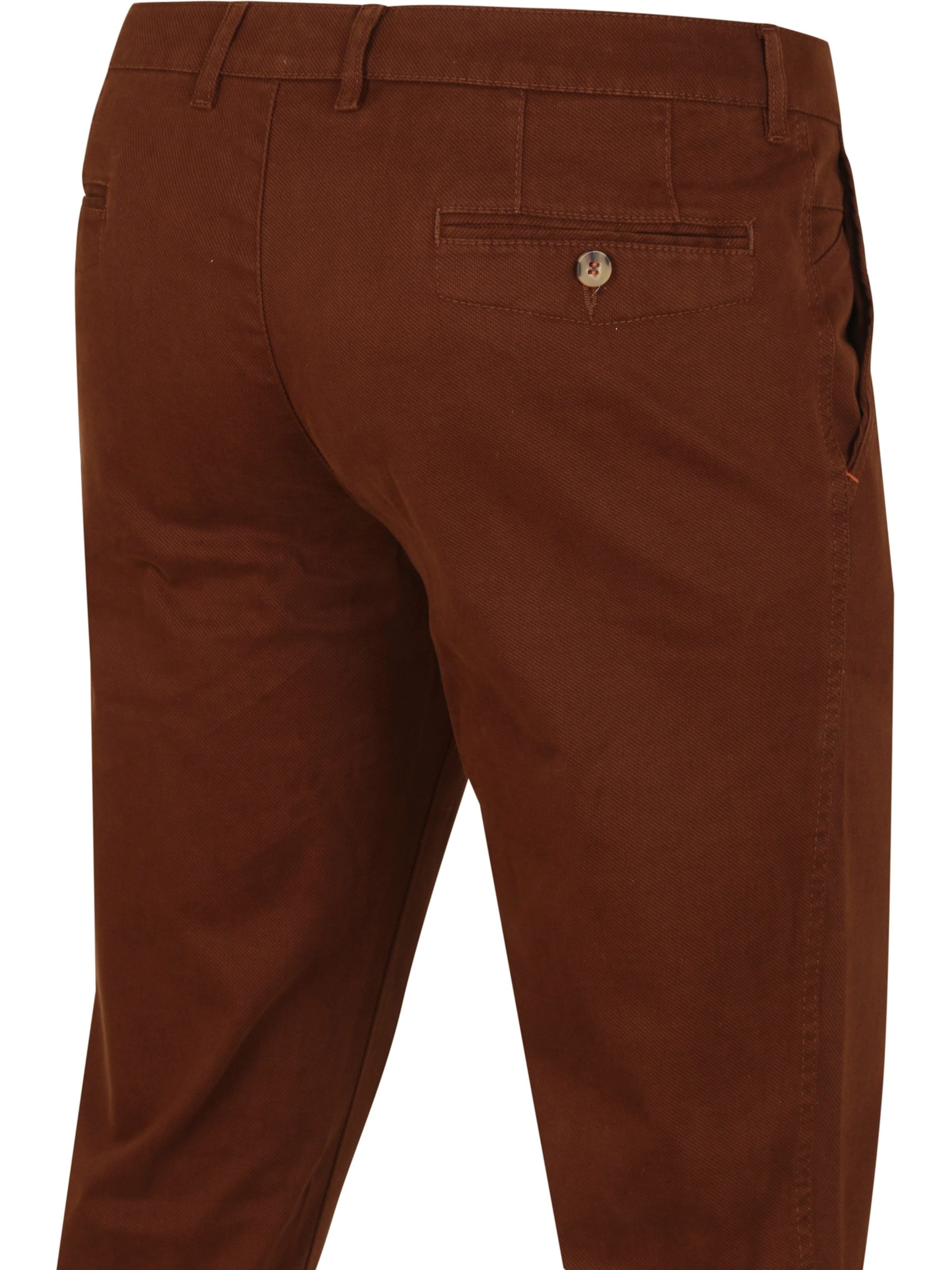 Suitable Regular Chino trousers 'Plato' in Brown