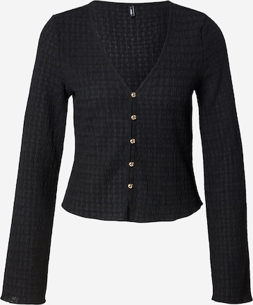 Cardigan 'ONLILSE' ONLY en noir : devant