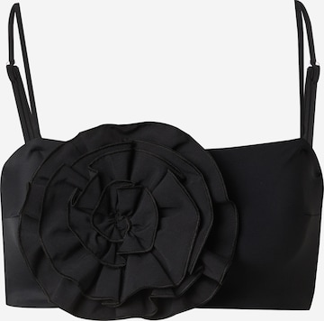 juoda EDITED Biustjė Bikinio viršutinė dalis 'Raissa': priekis