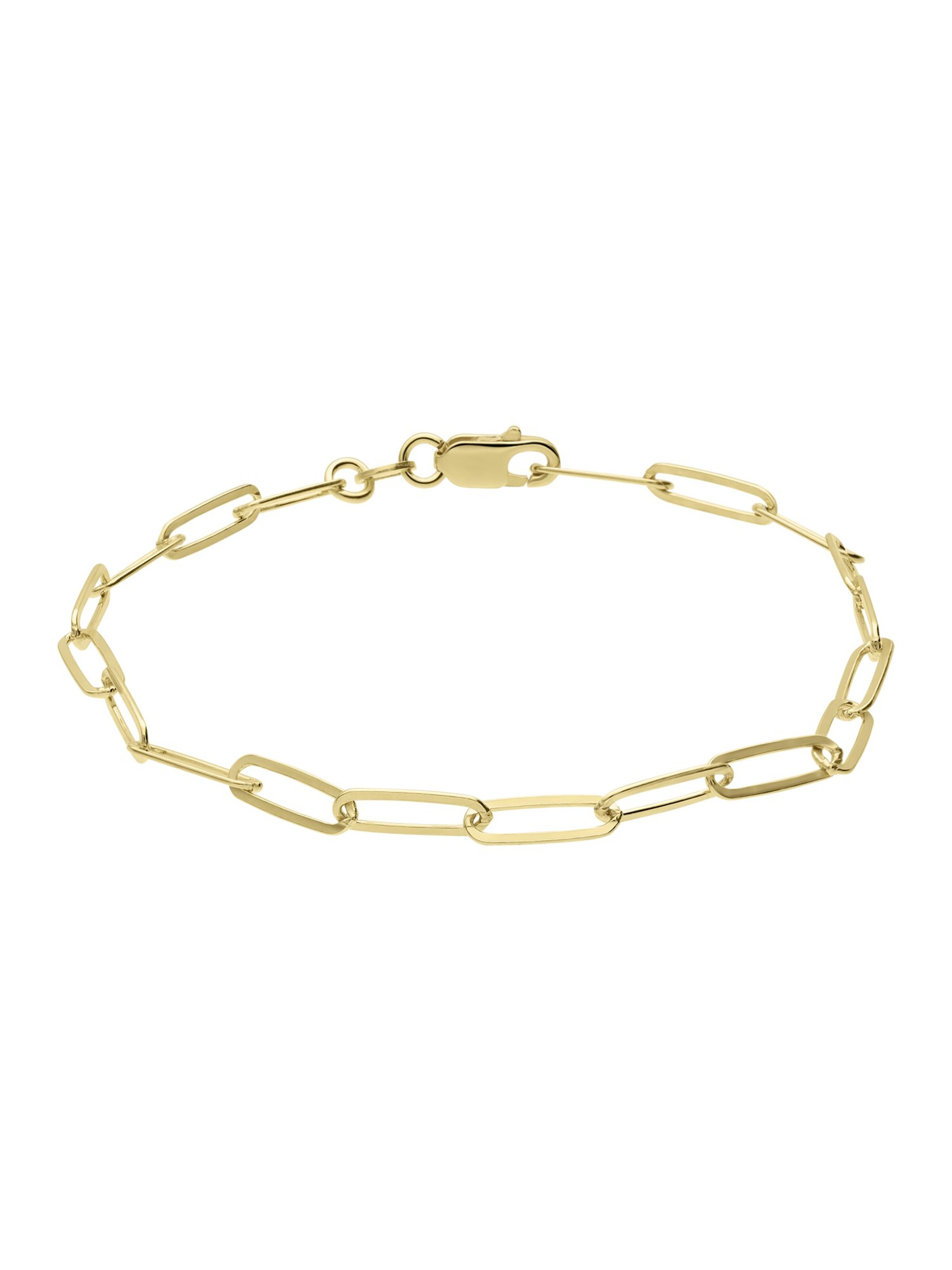 Bracelet Lucardi en or : devant