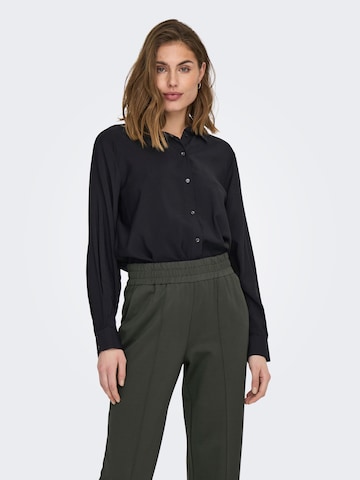 ONLY Blouse 'Sandy' in Zwart: voorkant