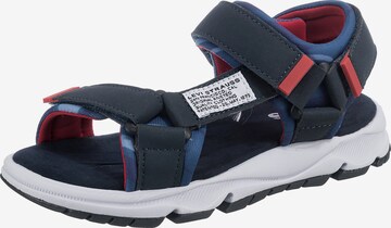 LEVI'S Sandals & Slippers 'NIAGARA' in Blue: front
