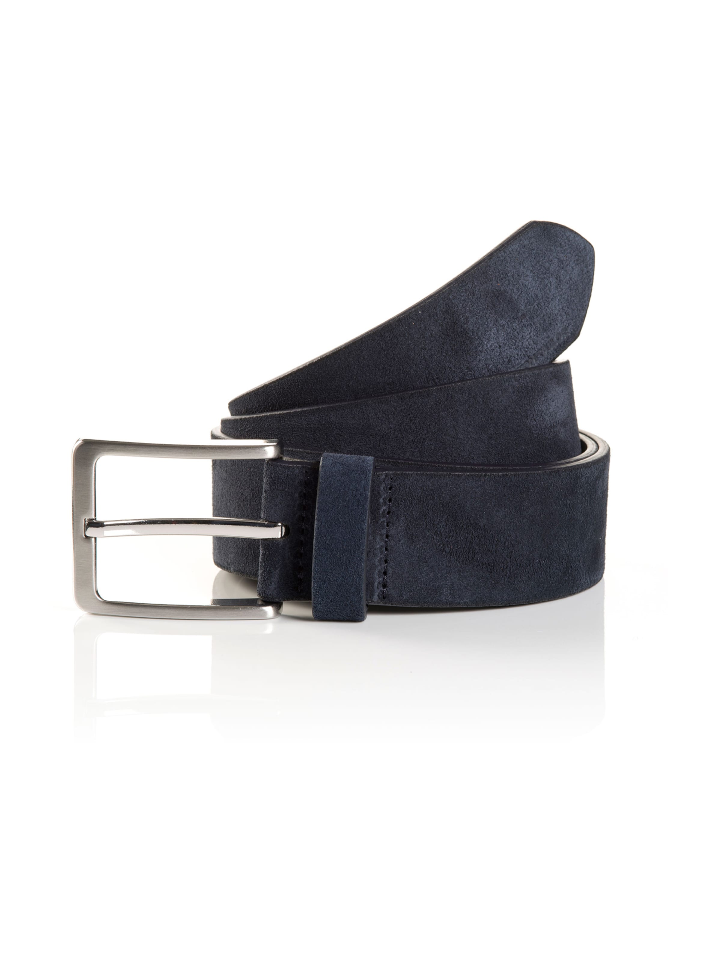 TOM TAILORRemen 'GEORGE' - plava boja: prednji dio