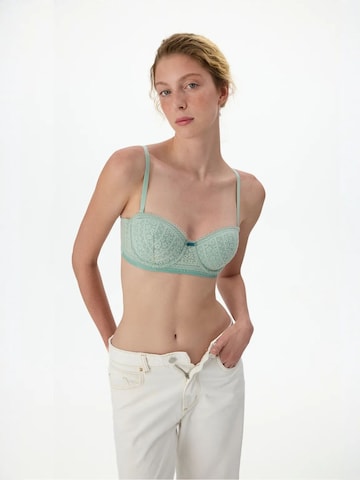 Penti - Balconette Soutien 'BHs & Bralettes' em verde: frente