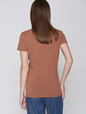 GREENBOMB Shirt 'Bike Classic' in Brown