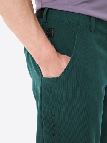 VAUDE Regular Outdoorbroek 'Loamer' in Groen