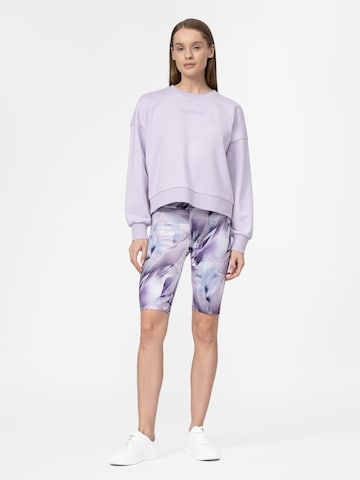 4F Skinny Športne hlače | vijolična barva