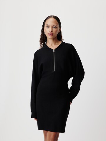 Abito in maglia 'Giana' di LeGer by Lena Gercke in nero: frontale