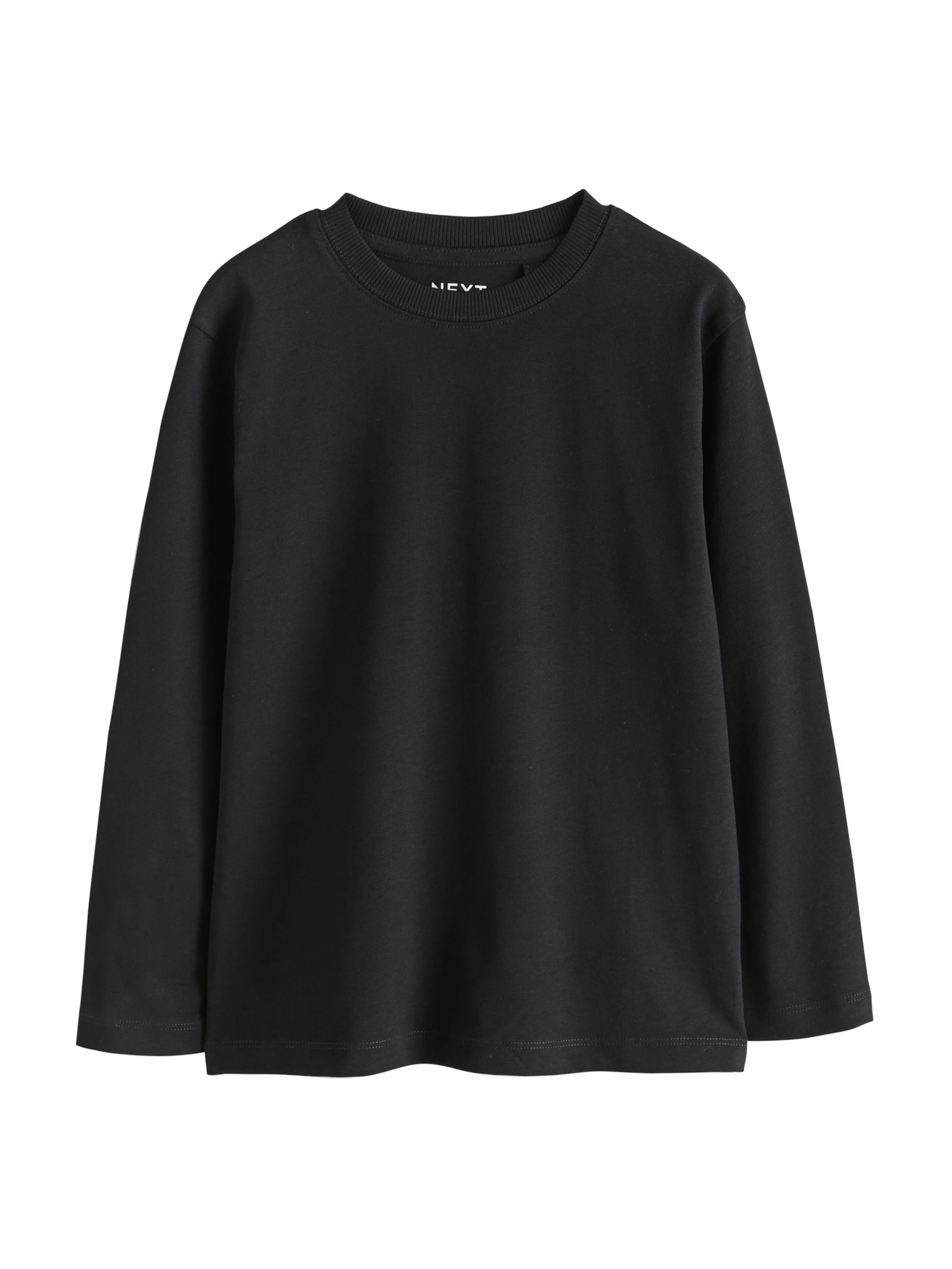 Next Shirt in Zwart: voorkant