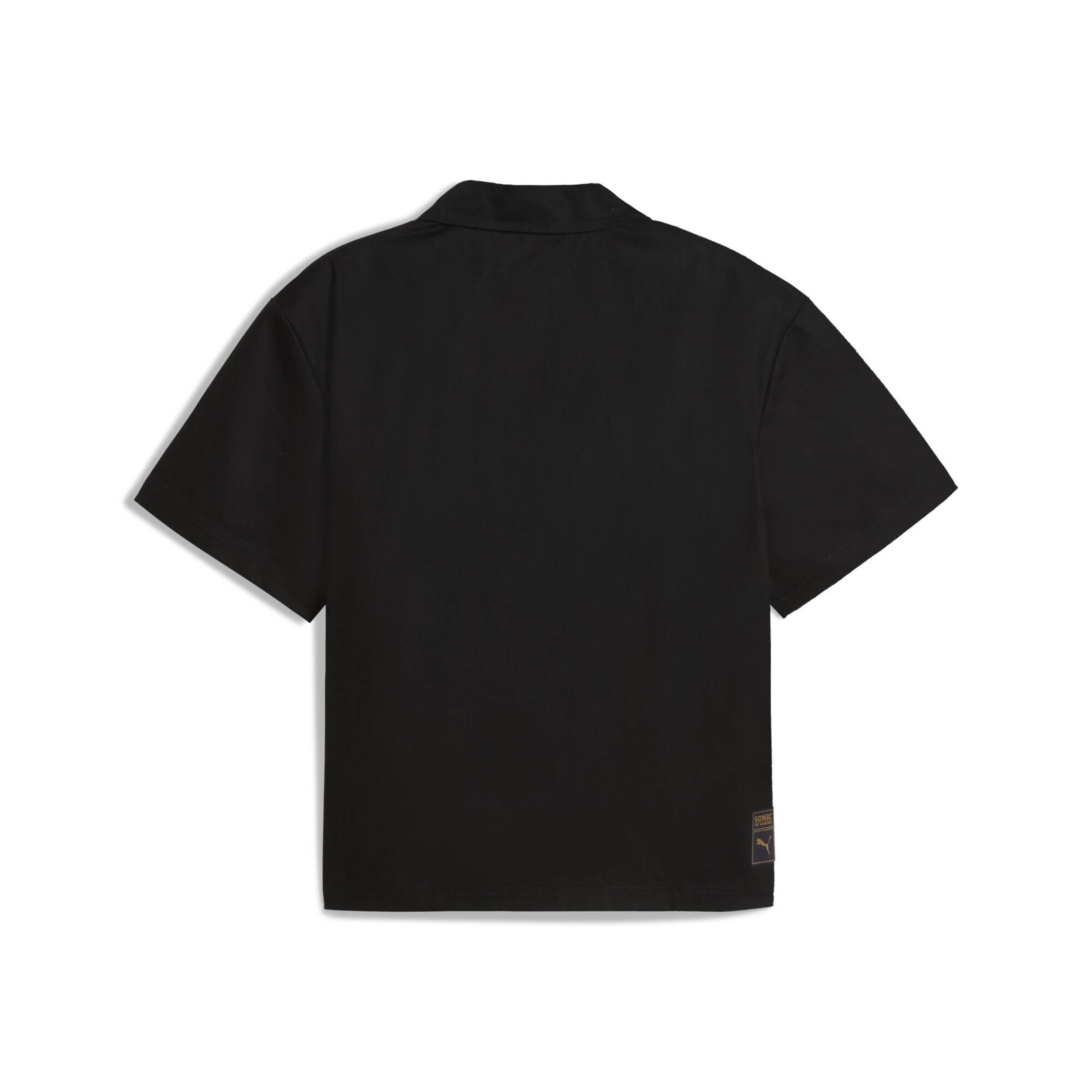 PUMA Regular fit Overhemd 'PUMA x SONIC THE HEDGEHOG' in Zwart