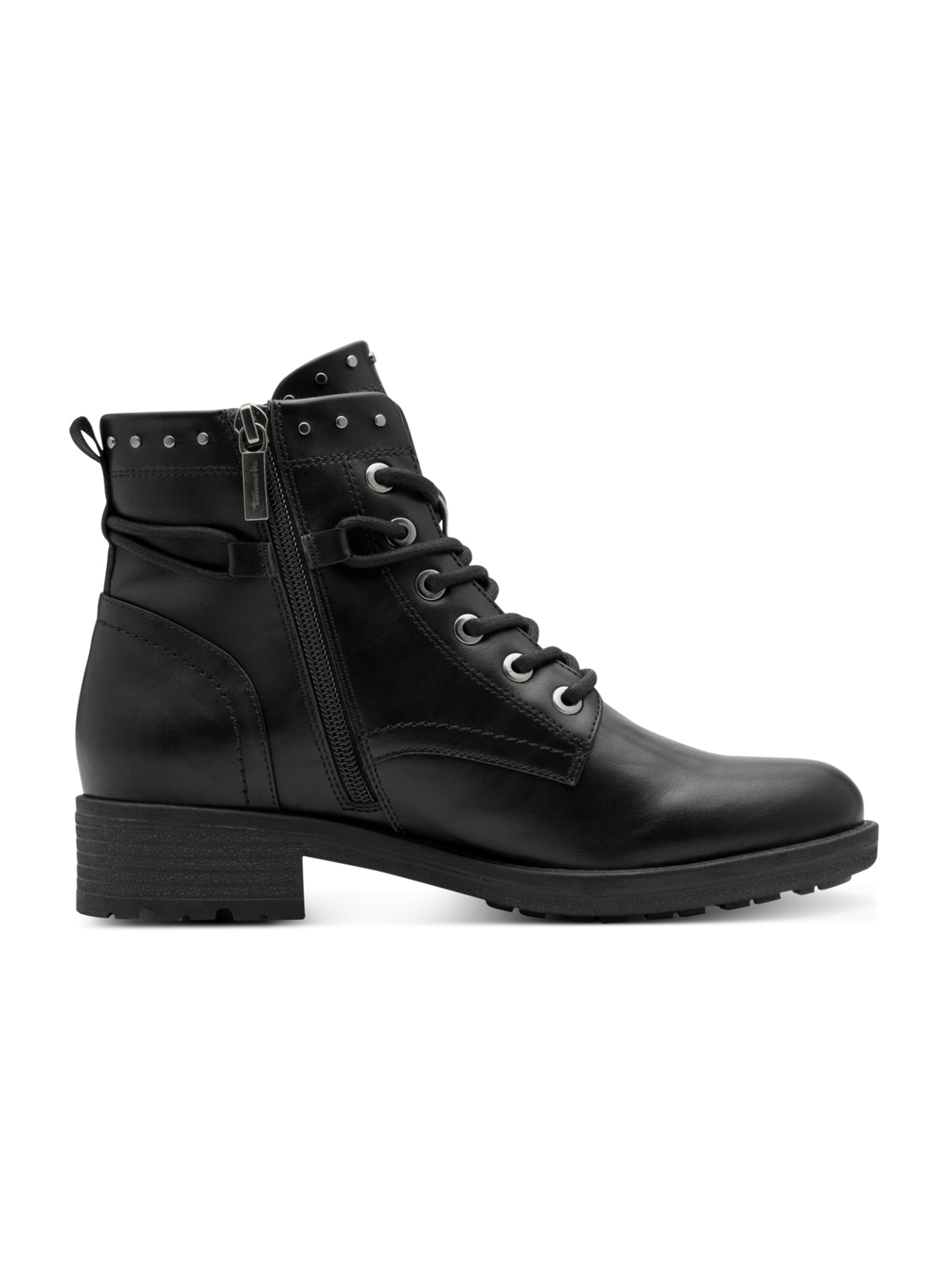 Tamaris - Botines con cordones en negro