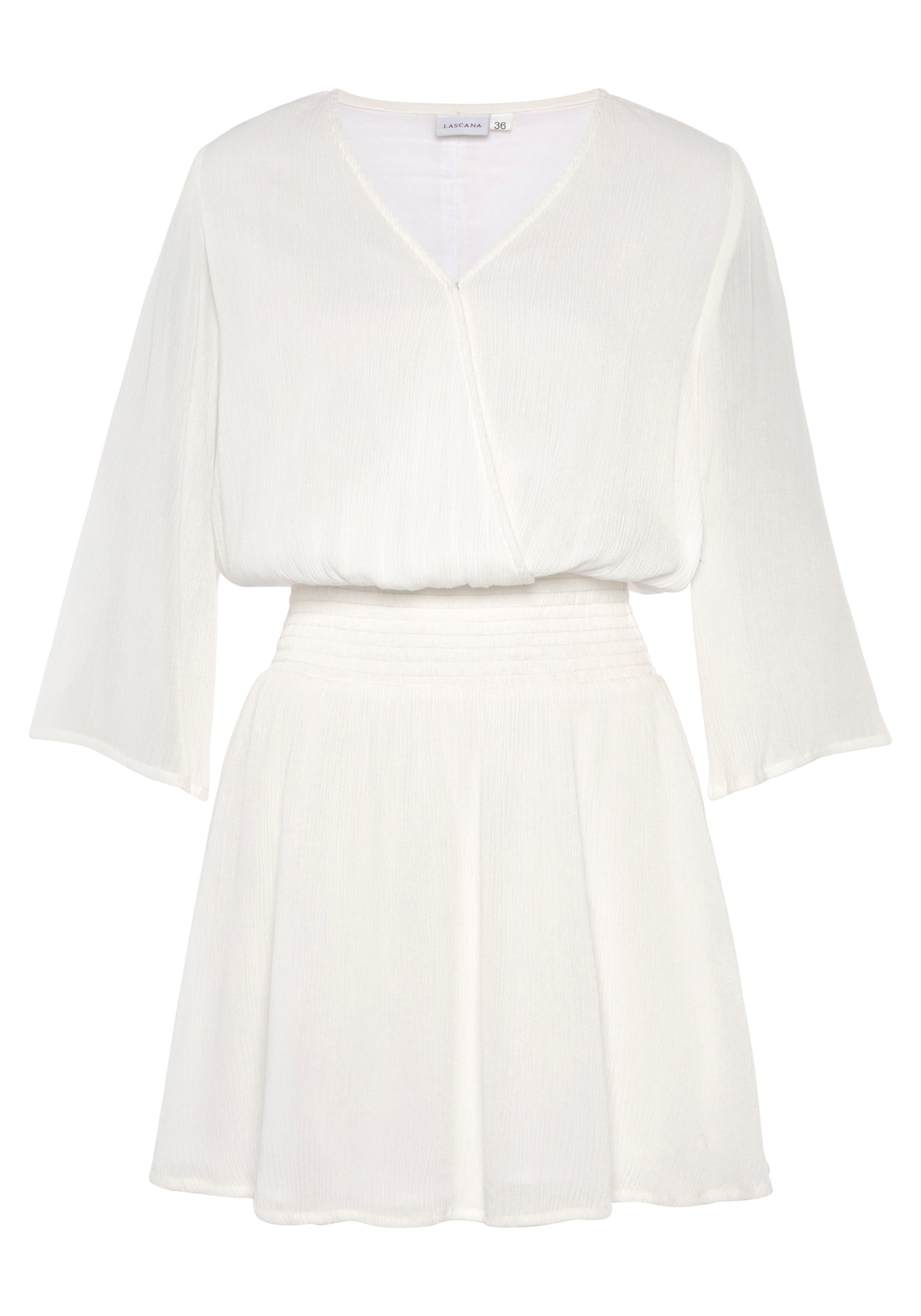 Rochie de la VIVANCE pe alb: față