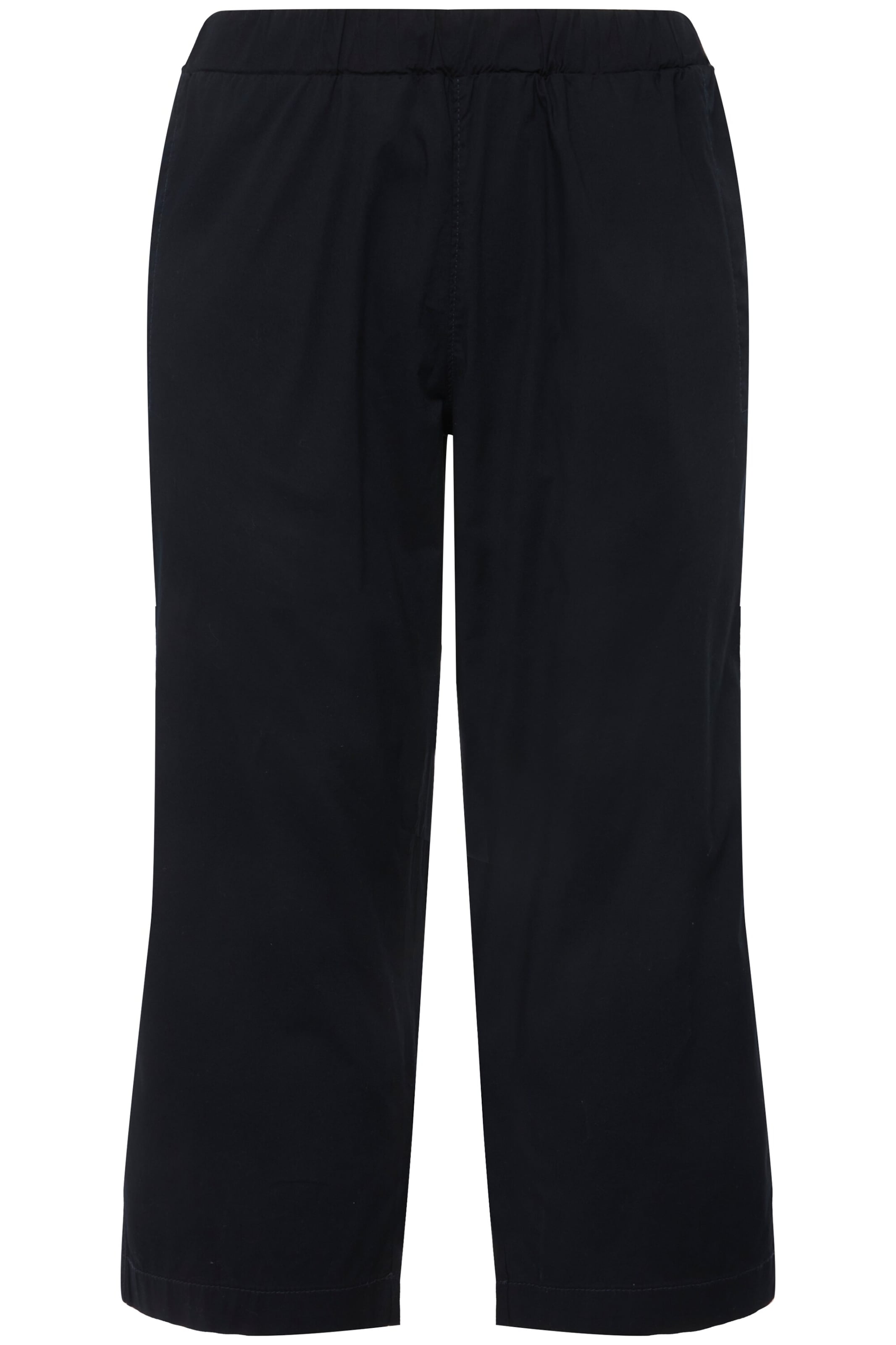 Ulla Popken Loosefit Broek in Blauw: voorkant