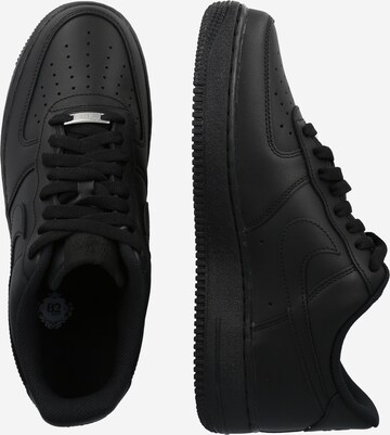 Nike Sportswear Sneakers 'AIR FORCE 1 07' in Black