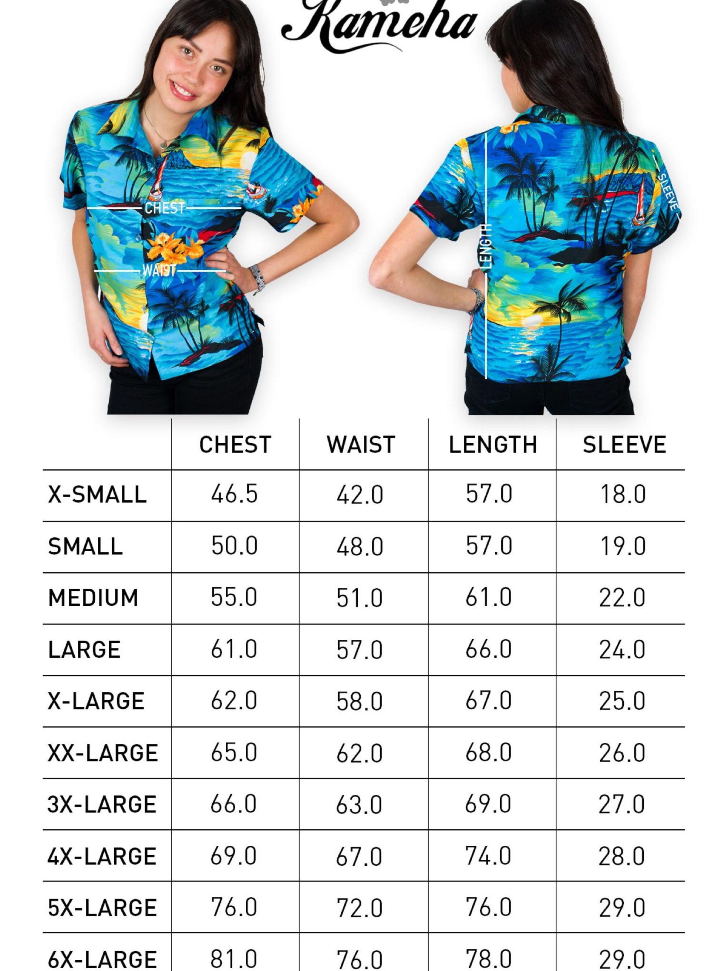 King Kameha Blouse 'Surf' in Blue