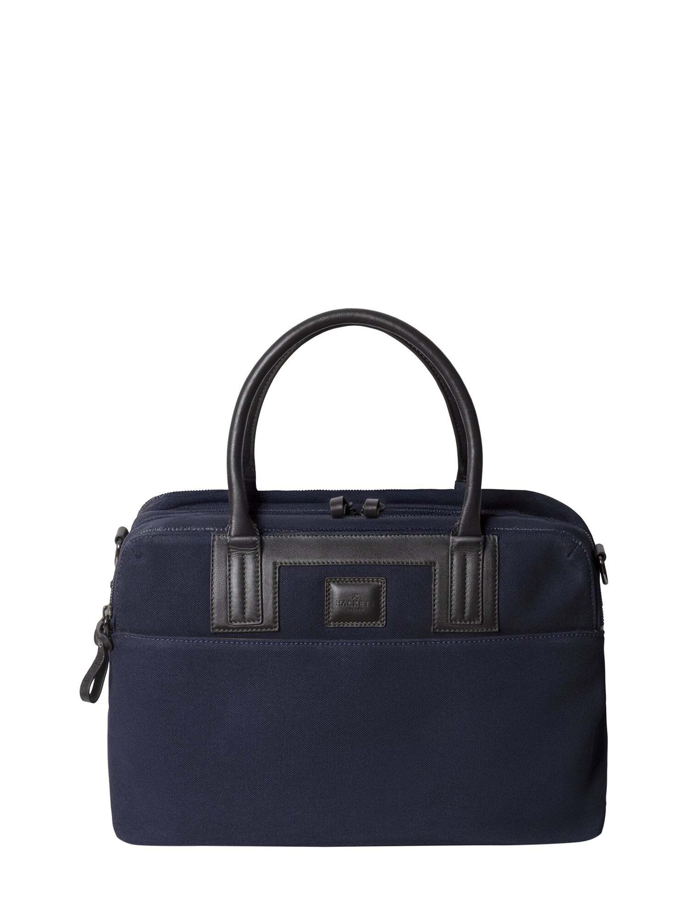 Borsa da viaggio 'Wells' di Hackett London in blu: frontale