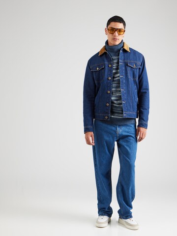 INDICODE JEANS Between-Season Jacket 'Janic' in Blue