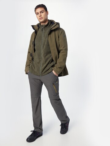 KILLTEC Outdoor jacket 'XENIOS' in Green