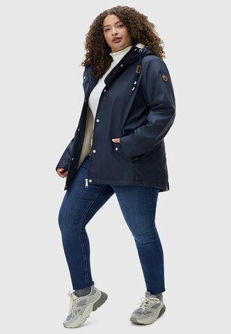 Ragwear Weatherproof jacket 'Marge' in Blue