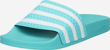 ADIDAS ORIGINALS Pantolette 'Adilette' in Blau: predná strana