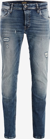 JACK & JONES Slimfit Jeans 'Glenn' in Blauw: voorkant