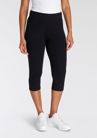 H.I.S Skinny Workout Pants in Black: front