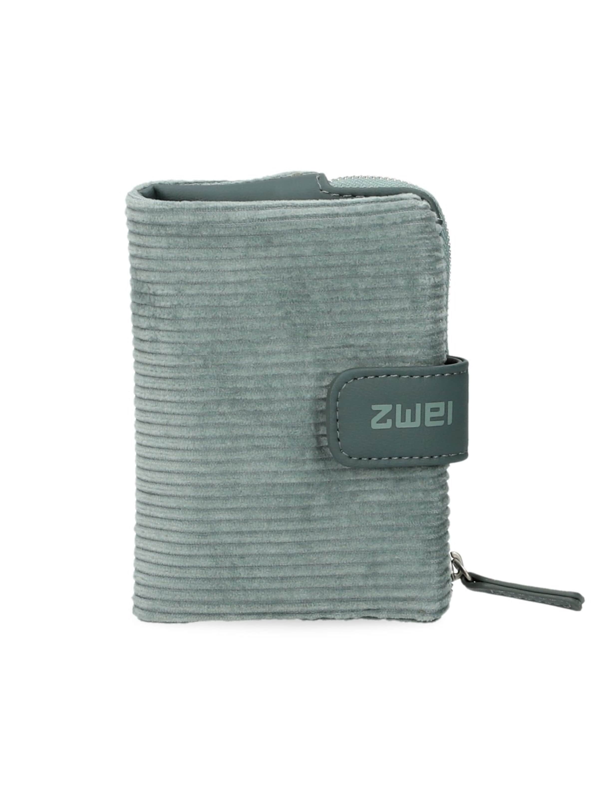 ZWEI Wallet 'MADEMOISELLE.M MW5' in Green: front
