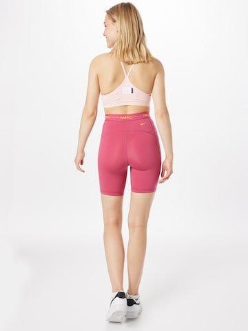 NIKESkinny Sportske hlače - roza boja