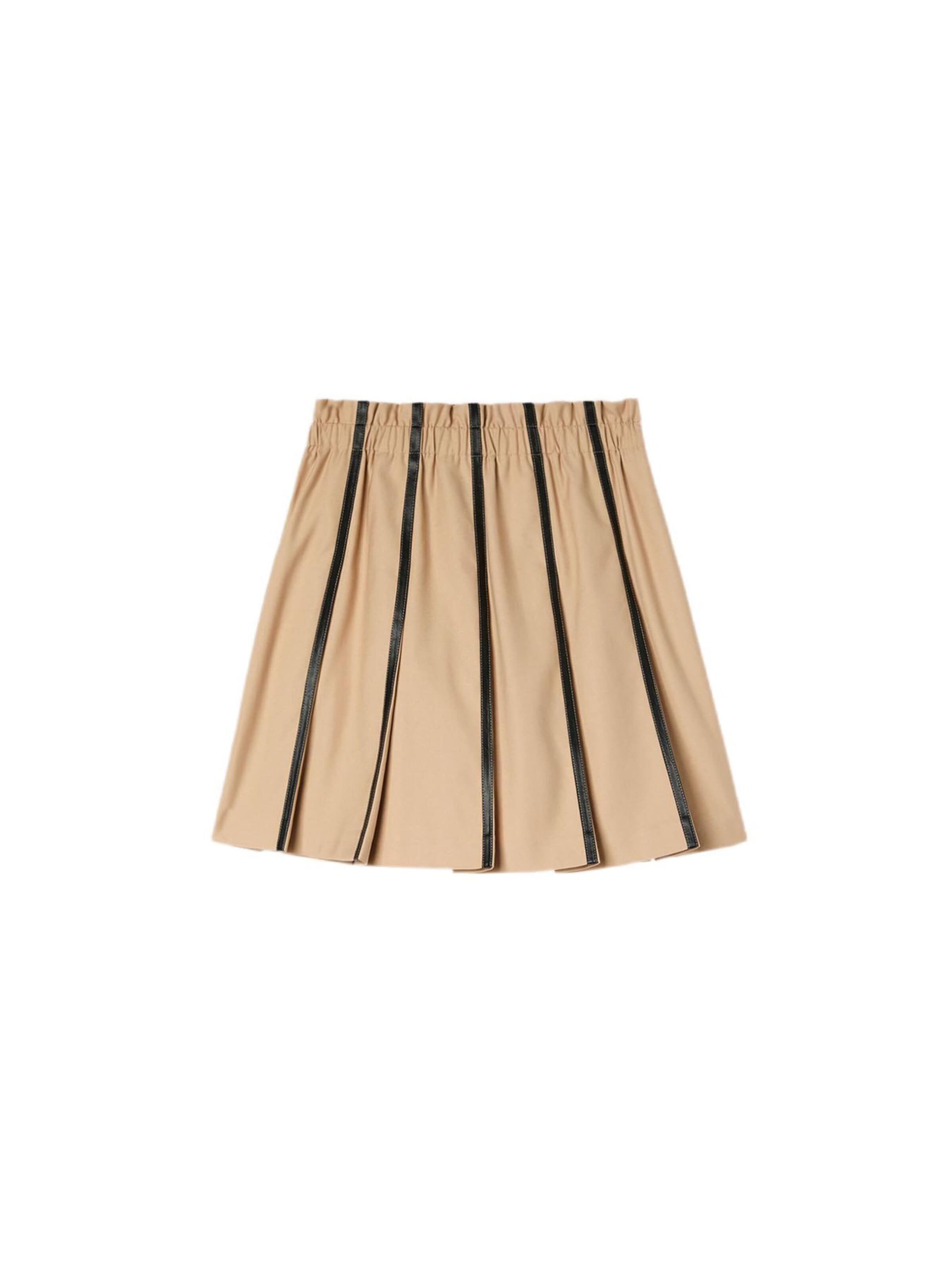 MOTIVI Skirt in Beige: front