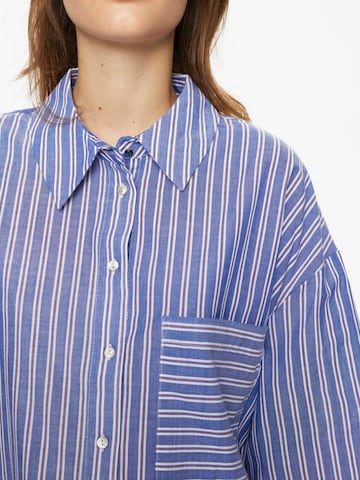 NÜMPH Bluse 'NUALLISON' i blå