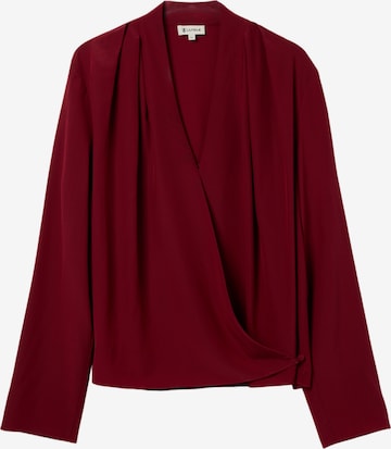 Lilysilk - Camiseta tradicional en rojo: frente