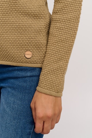 Oxmo Sweater 'HANNA' in Brown