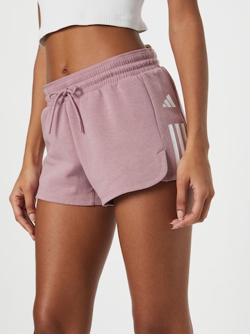 ADIDAS PERFORMANCE - Regular Calças de desporto 'Train Essentials' em rosa