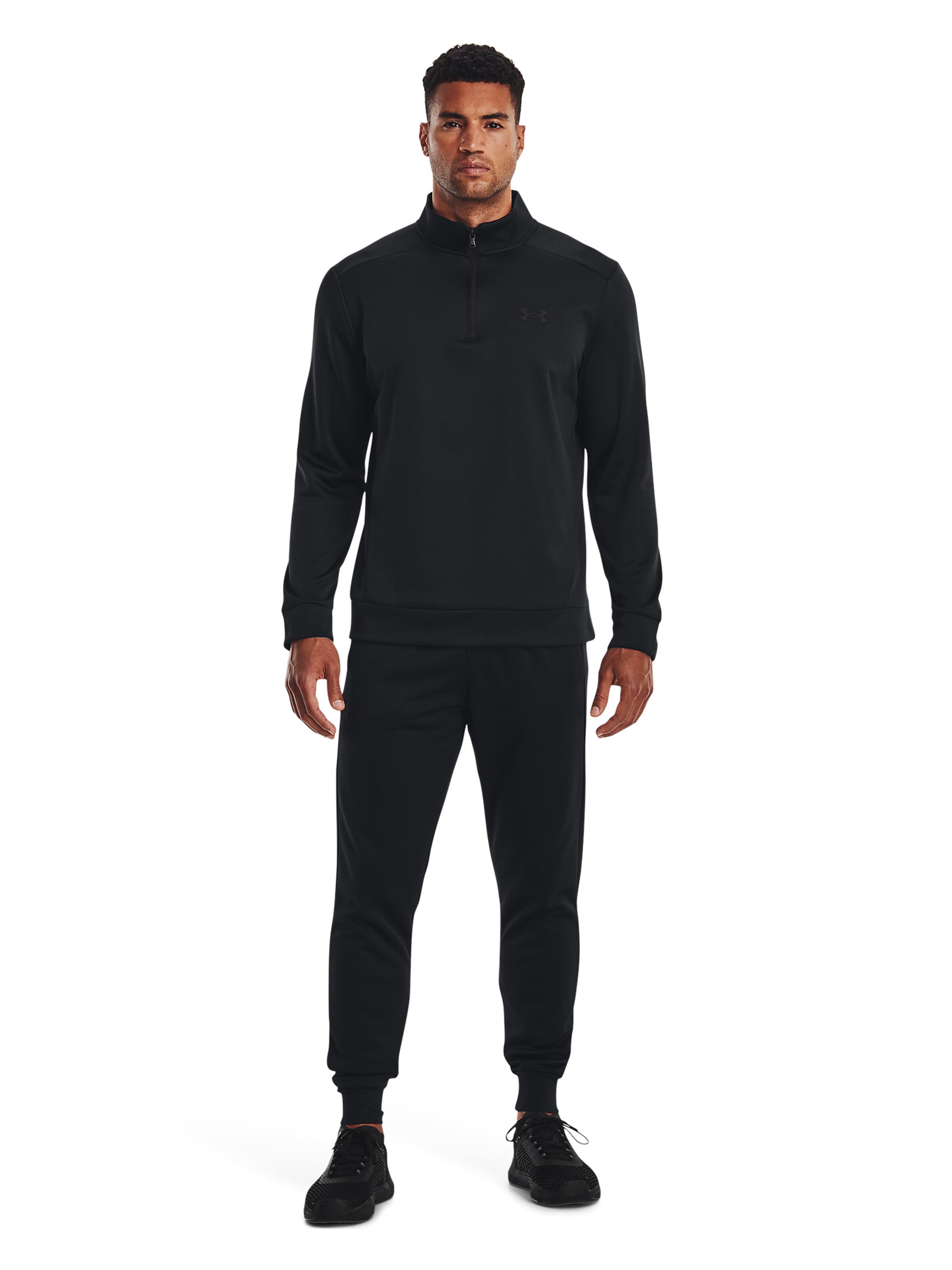 melns UNDER ARMOUR Sportiska tipa džemperis