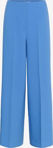 SOAKED IN LUXURY Broek 'Corinne' in Blauw: voorkant