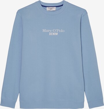 Sweat-shirt Marc O'Polo en bleu : devant