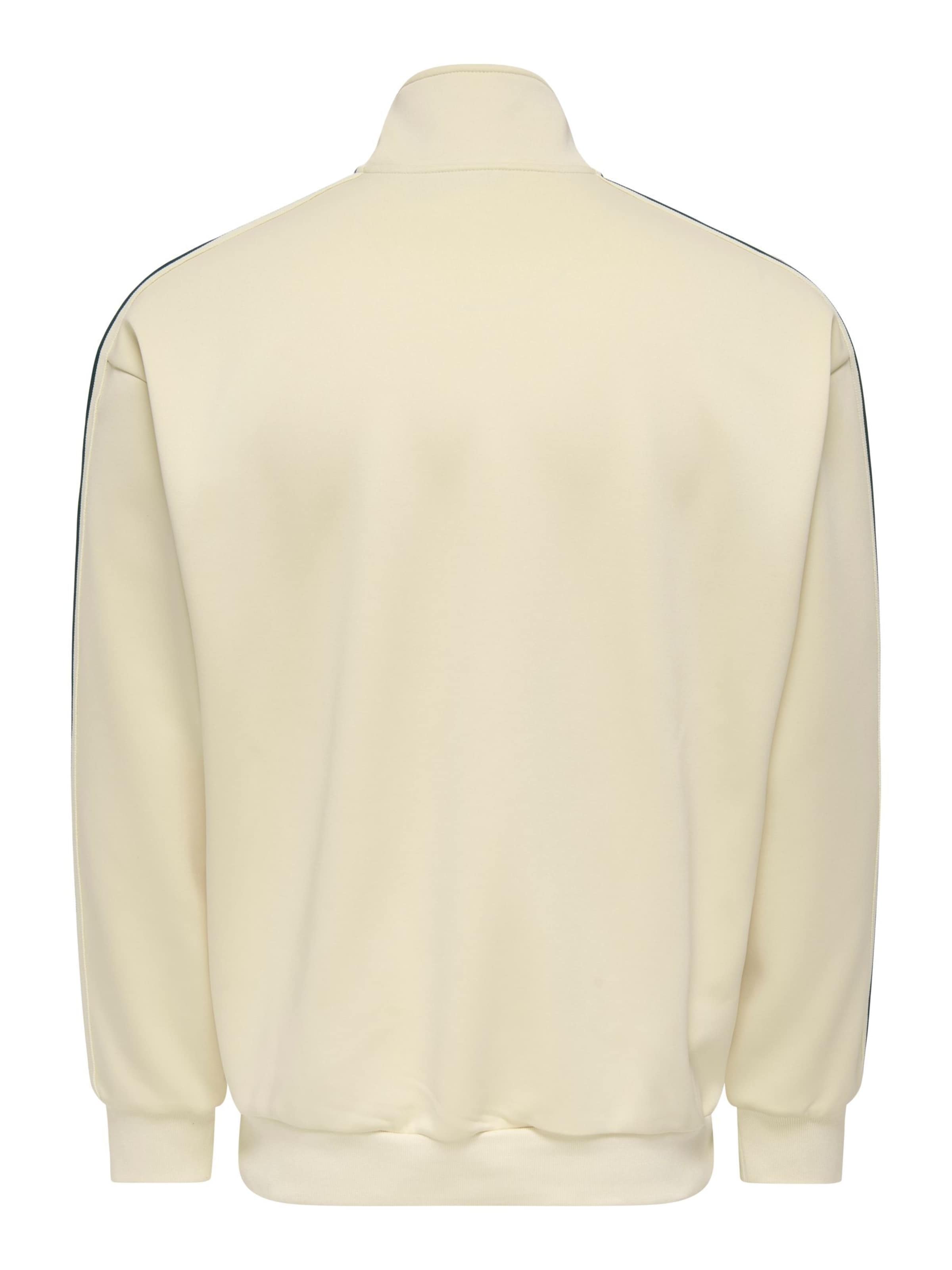 Only & Sons Sweatvest 'ONSRiber' in Grijs