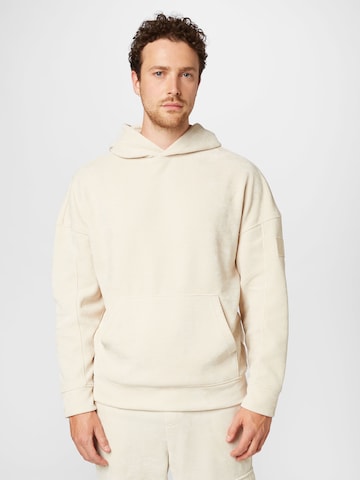 Calvin Klein Jeans Sweatshirt i beige: forside