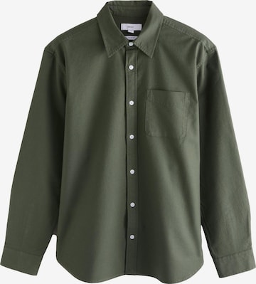Next - Slim Fit Camisa em verde: frente