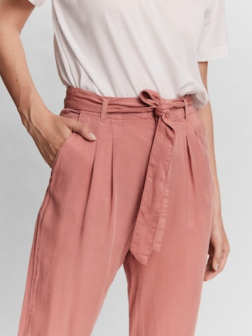 VERO MODA Loosefit Bandplooibroek 'Mia' in Roze