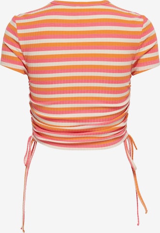 ONLY - Camiseta 'Wendy' en naranja