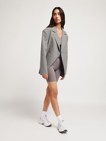 Blazer 'Violetta' di Lezu in grigio