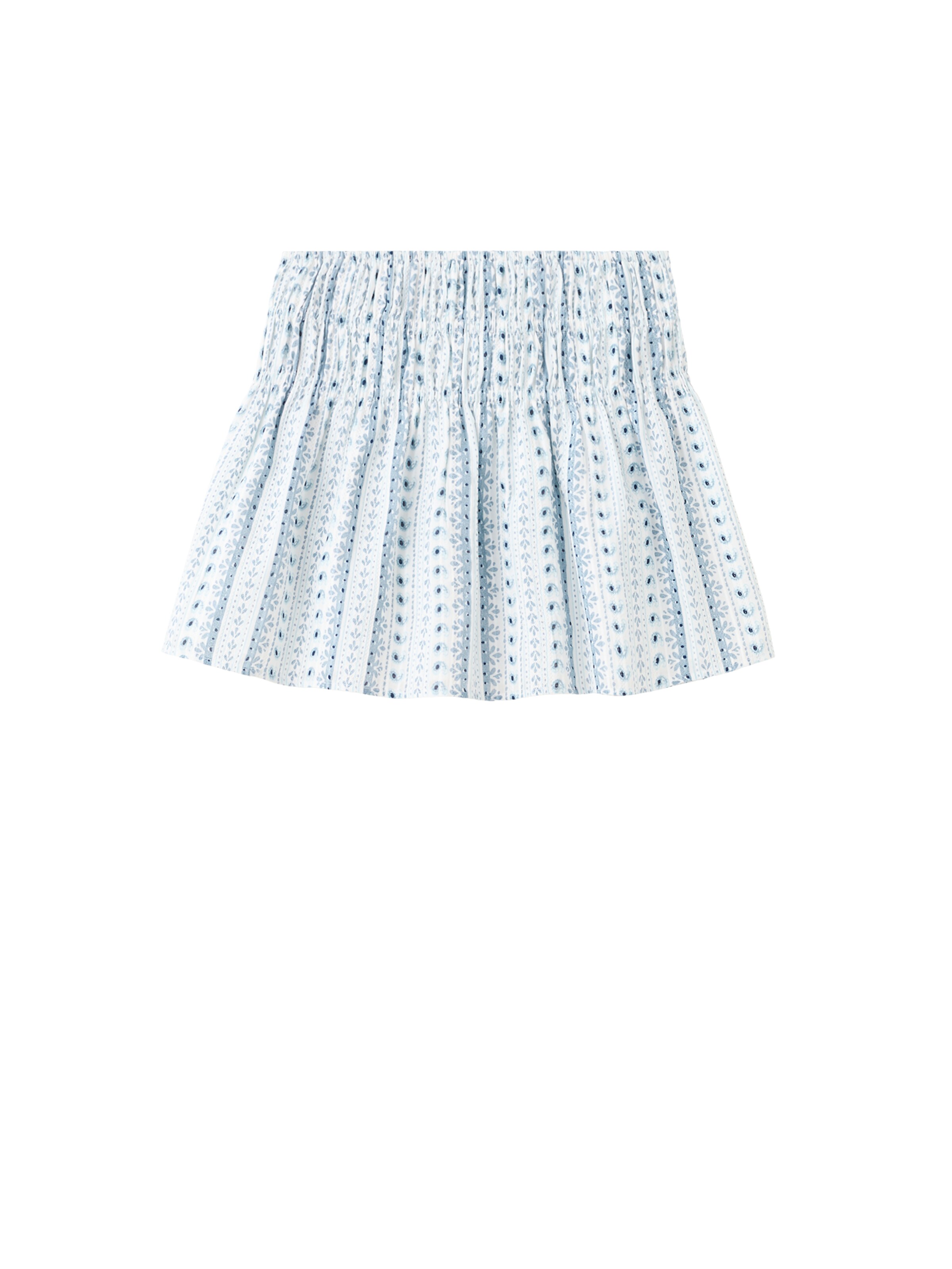 mėlyna MANGO TEEN Sijonas 'BLAUF': priekis