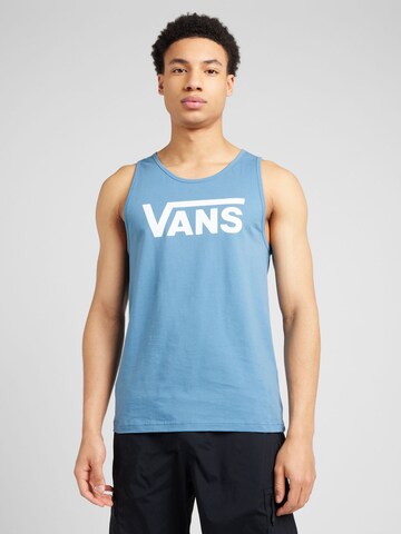 VANS Средняя посадка Футболка 'Classic' в Синий: спереди