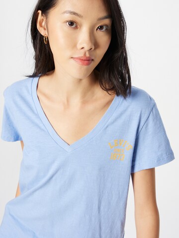 LEVI'S ® Koszulka 'Graphic Perfect Vneck' w kolorze niebieski