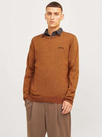 JACK & JONES Pullover in Braun: Vorderseite