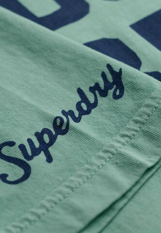 T-Shirt Superdry & Co en vert