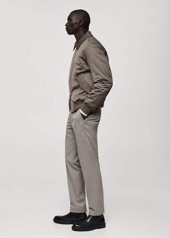 MANGO MAN Between-Season Jacket 'Giova2' in Brown