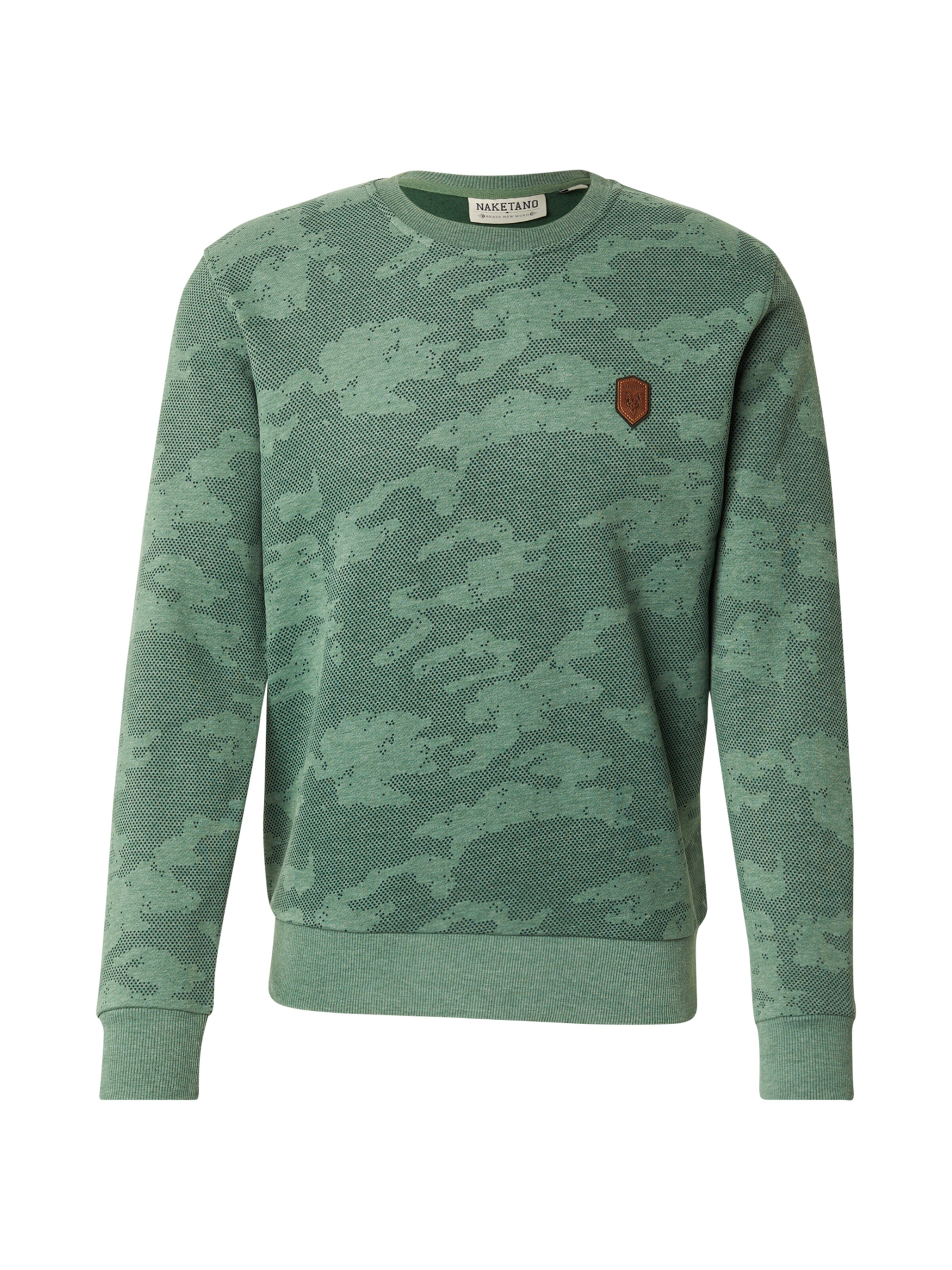 naketano Суичър 'Rainerius' в зелено: отпред