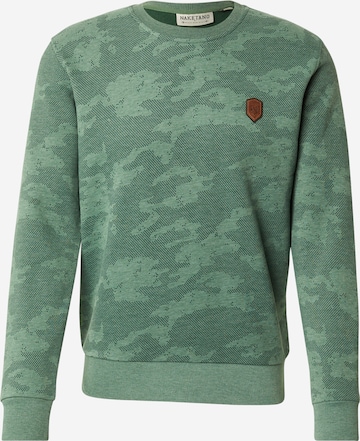 naketano Суичър 'Rainerius' в зелено: отпред